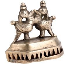 Old Brass Foot And Skin Scrubber