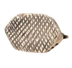 Old Brass Foot And Skin Scrubber