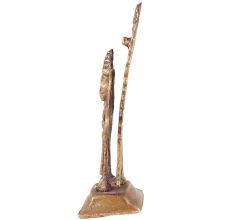 Brass Lord Bhagwan Vishnu Narayan and Laxmi Statue