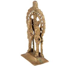 Brass Decorative Vishnu Lakshmi Statue