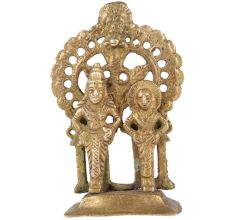 Brass Decorative Vishnu Lakshmi Statue