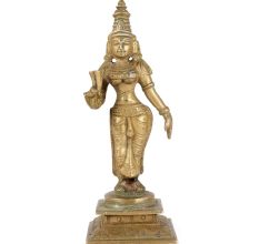 Brass Statue Of Meenakshi Devi