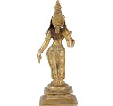 Brass Statue Of Meenakshi Devi