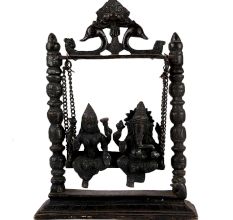 Ganesha Lakshmi in Swing Statue
