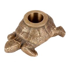 Brass Turtle Candle holder