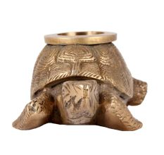 Brass Turtle Candle holder