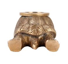 Brass Turtle Candle holder