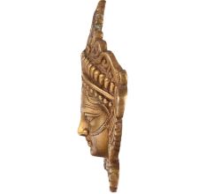 Brass Durga FaceÂ Wall Hanging