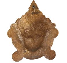 Brass Durga FaceÂ Wall Hanging
