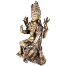 Brass Shiva Supreme God Statue