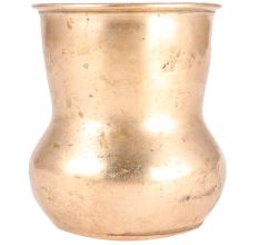 Brass Water Pot In Traditional Rounded Shape