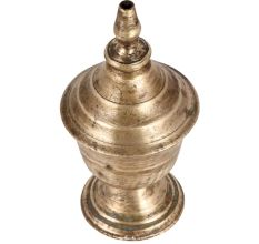 Old Rustic Brass Single Wick Petrol Or kerosene Lamp