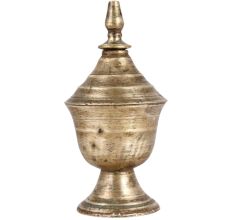 Old Rustic Brass Single Wick Petrol Or kerosene Lamp