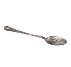 Brass Spoon In Nickel Finish