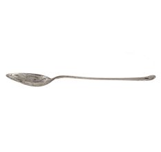 Brass Spoon In Nickel Finish