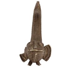 Brass Ash Tray Candle StandÂ WithÂ Fish Figure