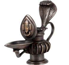 Brass Cobra Head Pot Diya Oil Lamp