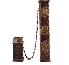 Tibetan Buddhist Copper Incense Case