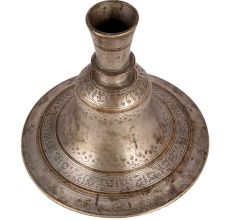 Brass Hukka Base Pot with Engraving