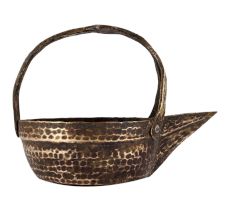 Brass Serving Bowl With Handle