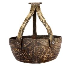 Brass Serving Bowl With Handle