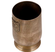 Old brass Football Trophy Cup