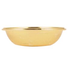 Handmade Golden Kansa Or Brass Bowl