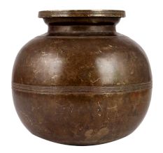 Brass Heavy Bottomed Round Pot