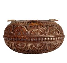 Tribal Brass Ashtray DhokraÂ  Art