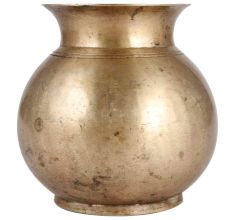 Round Brass Water Pot