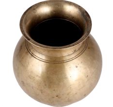 Round Brass Water Pot