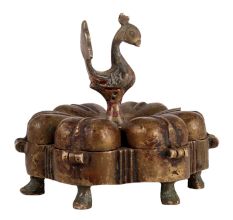 PeacockÂ Indian Six Compartment Tikka Box