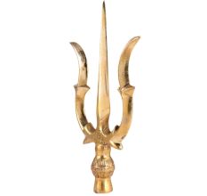 Golden Brass Lord Shiva Trishul