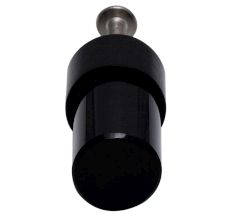 Black Tiny Cylinder Glass Cabinet knobs