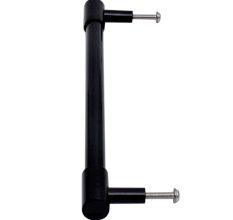 Black Large Cylinder Glass Door Handles