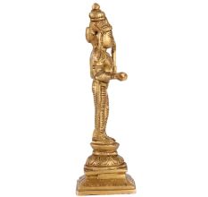 Brass Indian Male God Statue