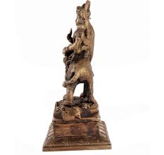 Brass Durga Mata Sherawali Statue