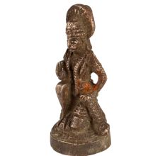 Brass Lord Hanuman Idol In Antique Finish
