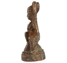 Brass Lord Hanuman Idol In Antique Finish