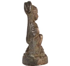 Brass Lord Hanuman Idol In Antique Finish
