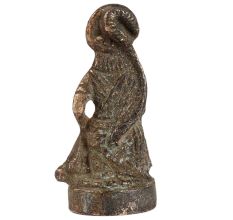 Brass Lord Hanuman Idol In Antique Finish