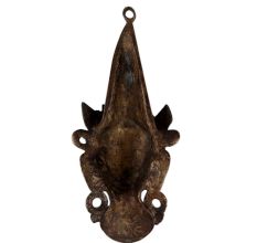 Brass Tara Buddha Face Mask Wall hanging