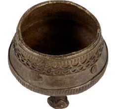 Dhokra Brass Three Legged Pen Stand
