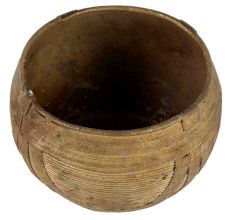 Brass Dhokra Grain Measuring Bowl