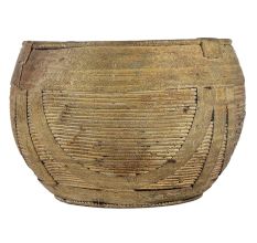Brass Dhokra Grain Measuring Bowl