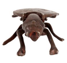 Brass Fly Ashtray Trinket Box