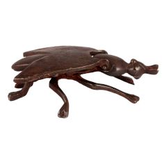 Brass Fly Ashtray Trinket Box