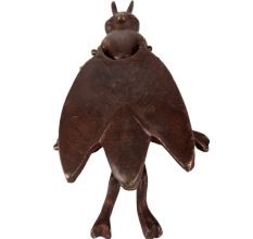 Brass Fly Ashtray Trinket Box