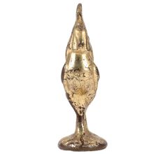 Brass Standing Rooster Figurine