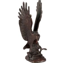 Brass Flying Eagle Statue